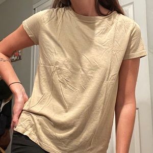 H&M Tan T-Shirt